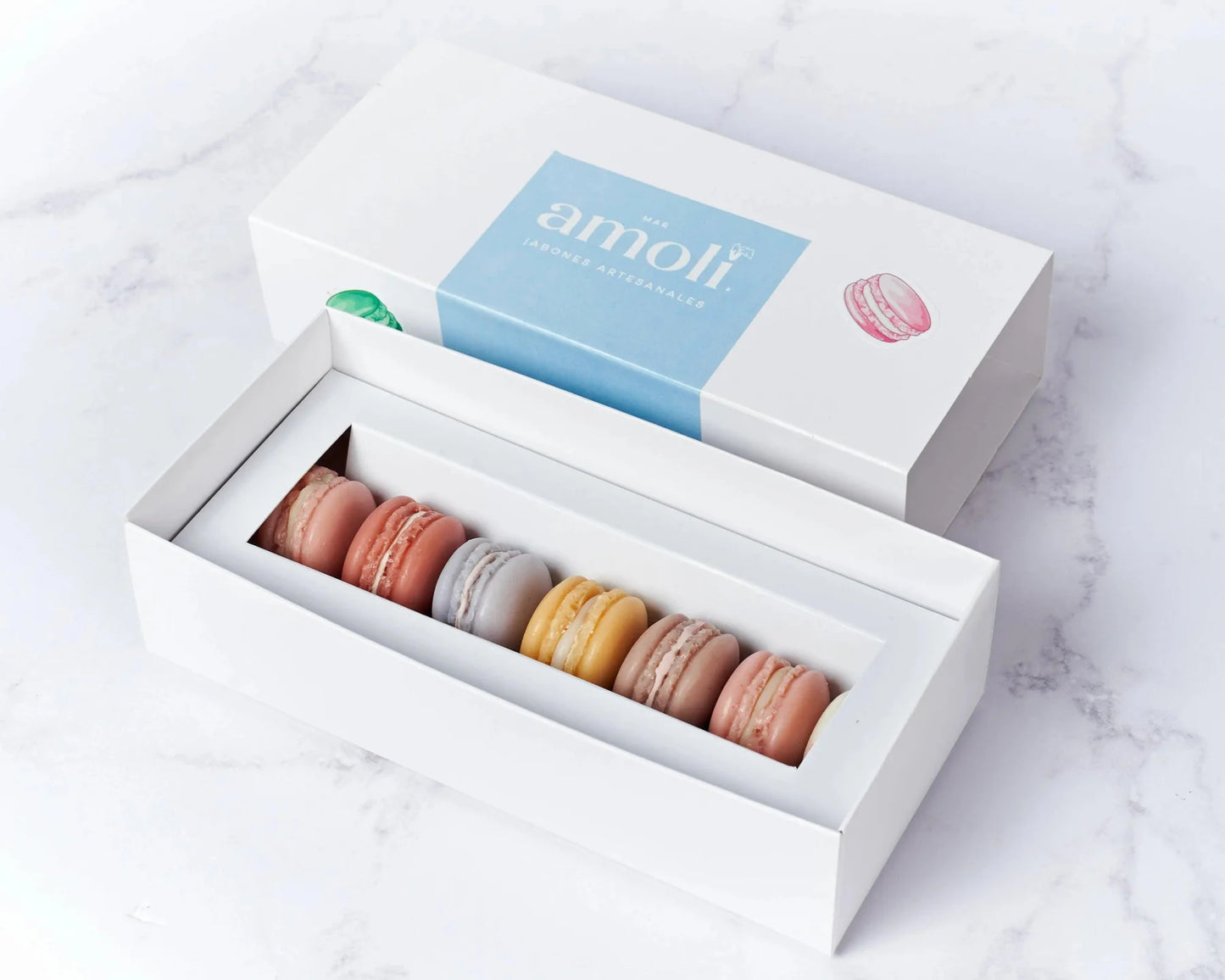 Macaron Soap Box