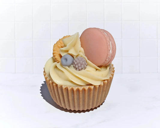 Macaron Cupcake Soap