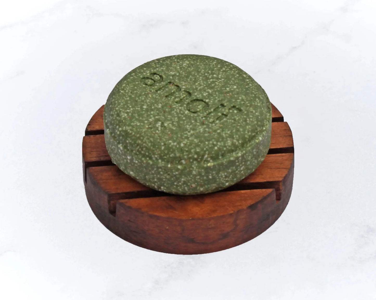 Round Wooden Soap Dish